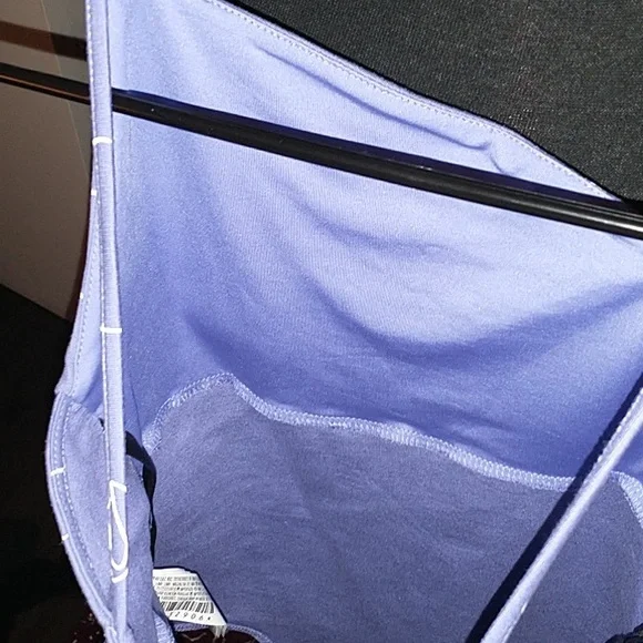 Abstract Face Print Bodysuit_Asymetrical Neck - Picture 7 of 11